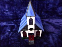Stained Glass Church Candle Luminary