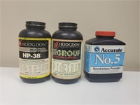 Hodgdon and Accurate Powder