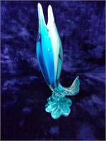 Cute Art Glass Fish Figurine