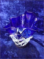 Unique Art Glass Vase