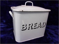Outstanding Enameled Bread Box