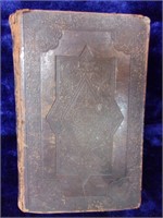 Fantastic Leatherbound Holy Bible Inscribed 1871