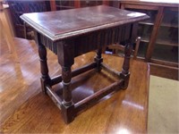 Tudor Style Petite Side Table