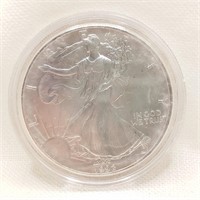 1992 Walking Liberty Dollar 1 Oz Silver