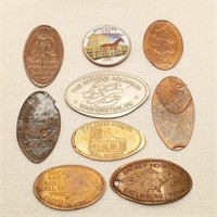 Squashed Pennies + Enhanced Kentucky Quarter