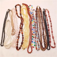Costume Jewelry Bead Necklaces & Bracelets