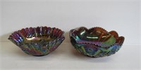 Imperial Glass Carnival Bowls