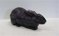 Imperial Glass Rabbit Covered Candy