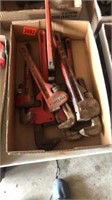 6-Craftsman Pipe Wrenches