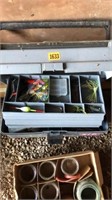 Bait & Tackle Box full of fishing lures