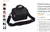 FOSOTO Waterproof Anti-Shock Camera Case Bag