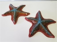 (2) Star Fish Decor