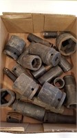 Huge lot of impact sockets 1/2" & 3/4" drive