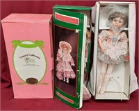 11 - 3 COLLECTOR DOLLS IN BOXES
