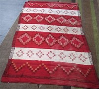 501 - NATIVE AMERICAN STYLE AREA RUG 9'X5'