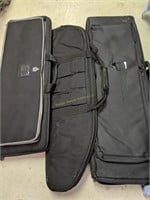 3 soft rifle cases. Benelli, gander, Utg