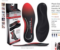 Physix Gear Sport Full Length Orthotic Inserts