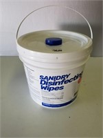 Canister of Sanidry Disinfecting Wipes