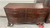 Mahogany Ball & Claw Chippendale Dresser