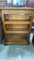 Oak Three Stack Bookcase