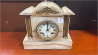 Marble Ansonia Mantle Clock