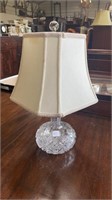 Cut Glass Lamp