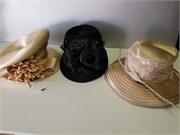 (3) Ladies Hats