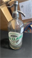 Eau Claire Beverages Seltzer Bottle