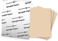 Springhill 8.5 x 11 Tan Colored Cardstock Paper,