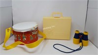 Vintage Fisher Price Drum & Doctor Set & More- A