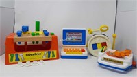 Vintage Fisher Price & Tomy Toys - A