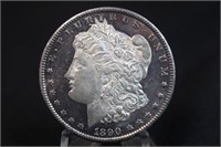 1890-CC Morgan Silver Dollar Carson City