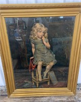 We’re puzzled - Appears to be a framed painting