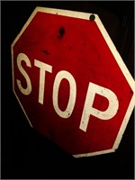 Stop sign 61x18x25''