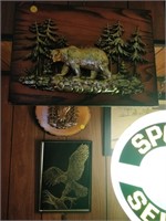eagle pictures and wall hangings