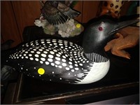 ducks unlimited loon decoration 17" long