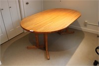 Oak dining table