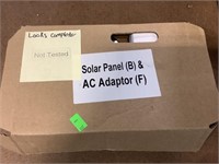 Solar Panel And Ac Adapter
