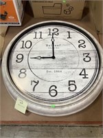 Large Clock Missing Glass
