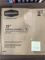 Greenworks 15 Inch Surface Cleaner