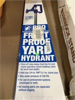 Yard Hydrant Frost Proof