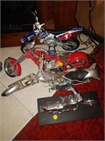 4 model Motorcycles