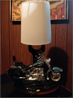 Harley Davidson motorcycle lamp 19"