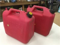 2 Wedco 5 Gal Jerry Gas Cans