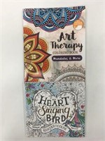 2 Adult Coloring Books
