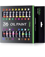 Ohuhu Oil Paint Set, 36 Oil-Based Colors,