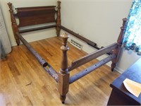White Pine Rope Bed 1860's