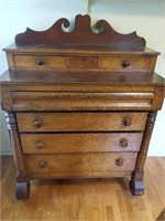 Antique Wooden Dresser Circa 1840's