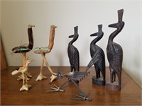 Assorted African Handcrafted Birds
