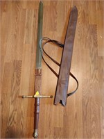 sword with sheath 42"